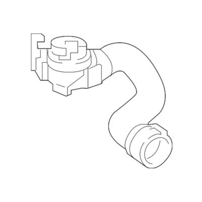 comprare 2385011200 Serbatoio di liquido di raffreddamento Tubo di riversamento flessibile per il radiatore di raffreddamento del motore online manufacture