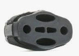BMW gomma montatura ammortizzatore 18207807132 ignifuge Alta precisione